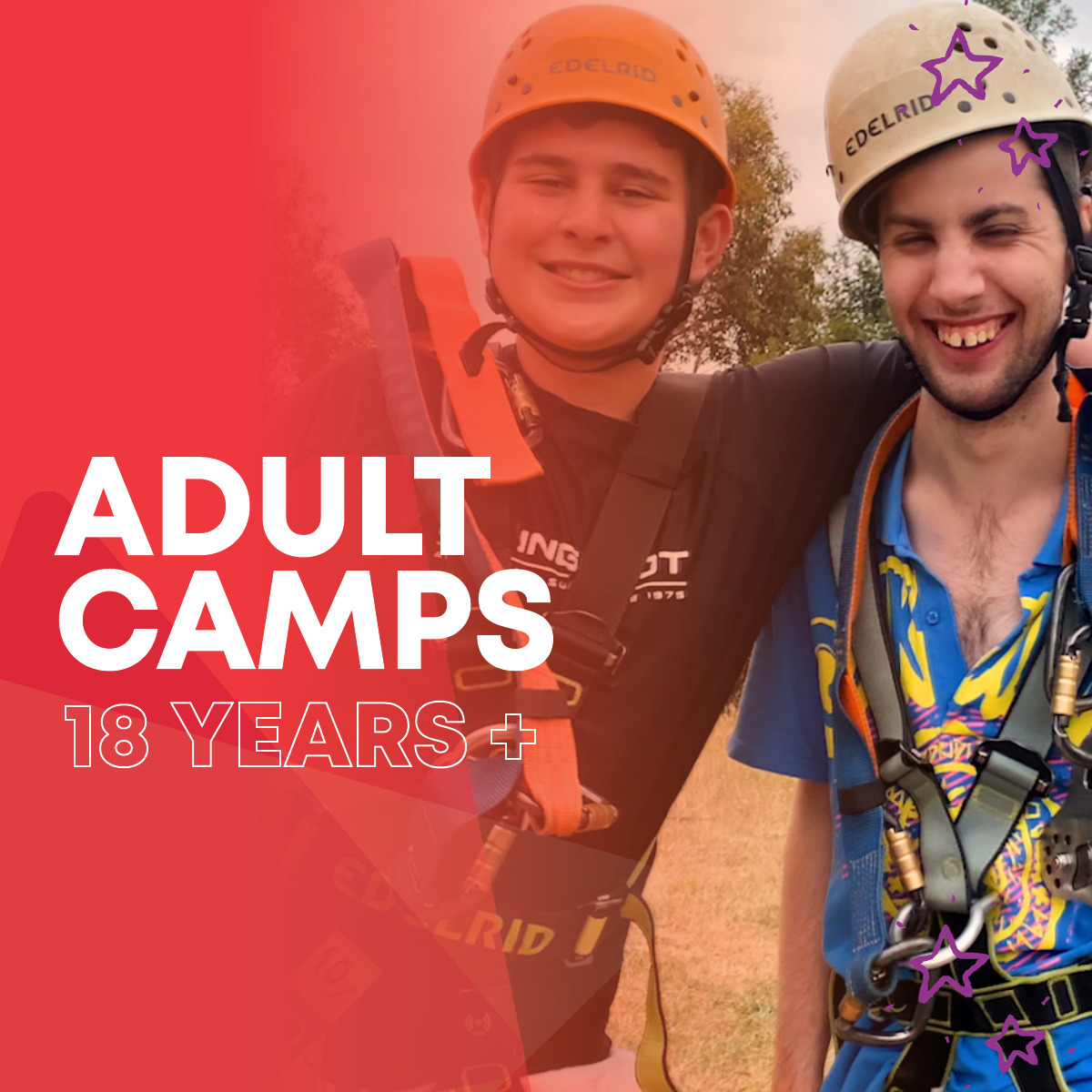 Adult camps 18 years +