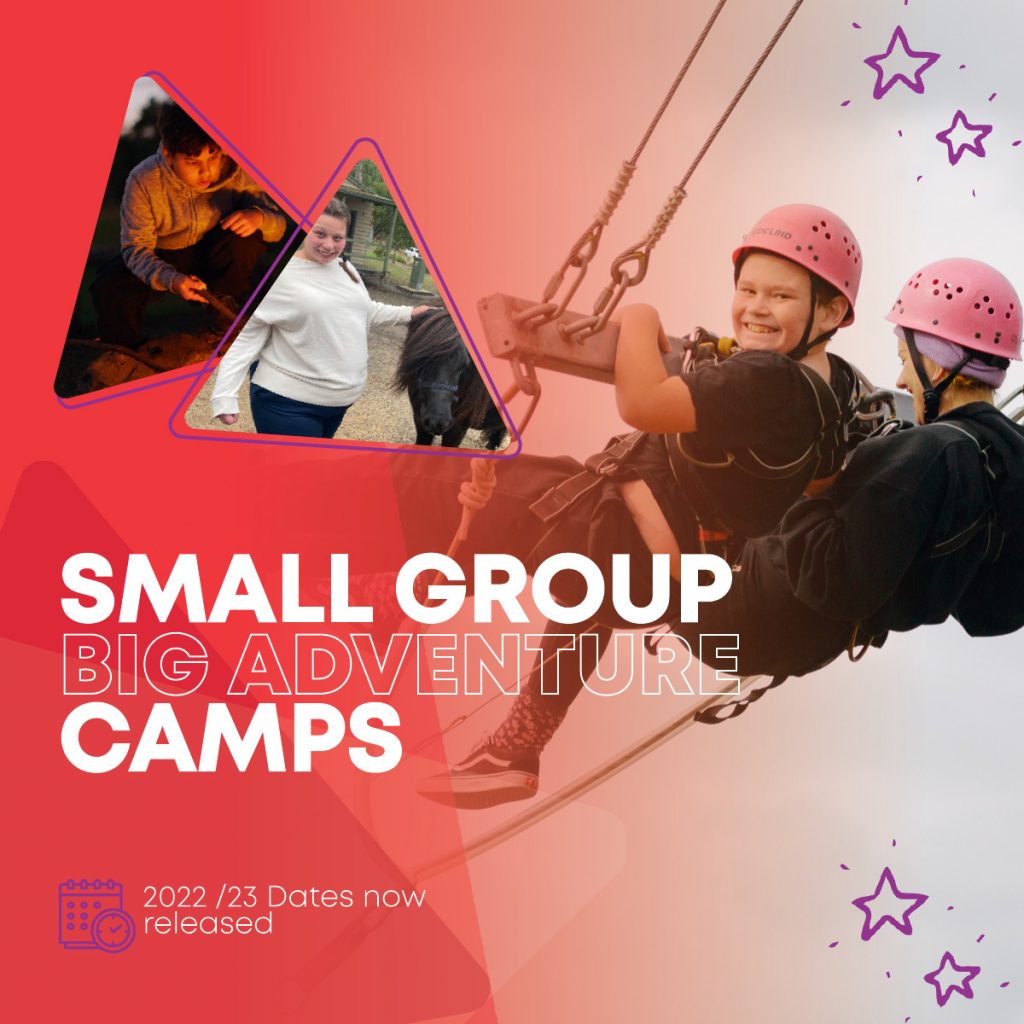 Small Group, Big Adventure camps The Y Inclusion Services