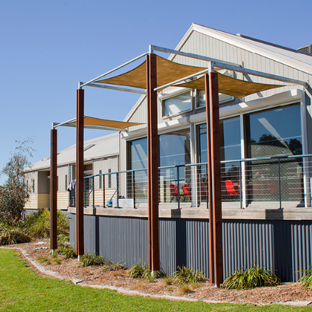 Cabin accomodation at Lady Northcote Discovery Camp