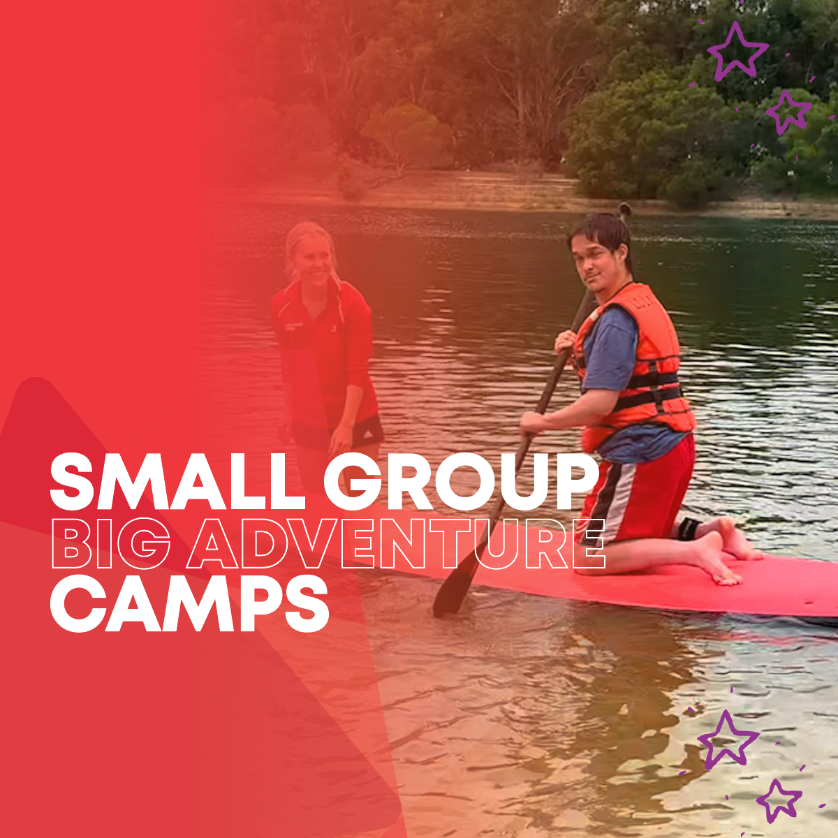 Small group, big adventure camps