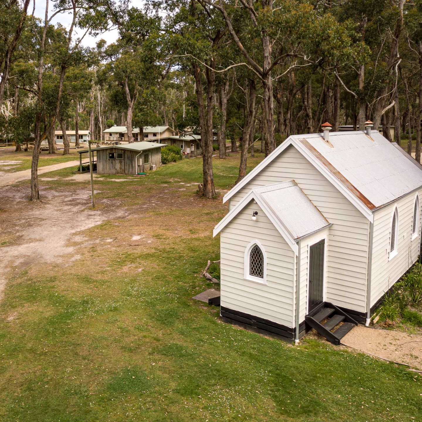 Bayview Camp accomodation cabins in bushland